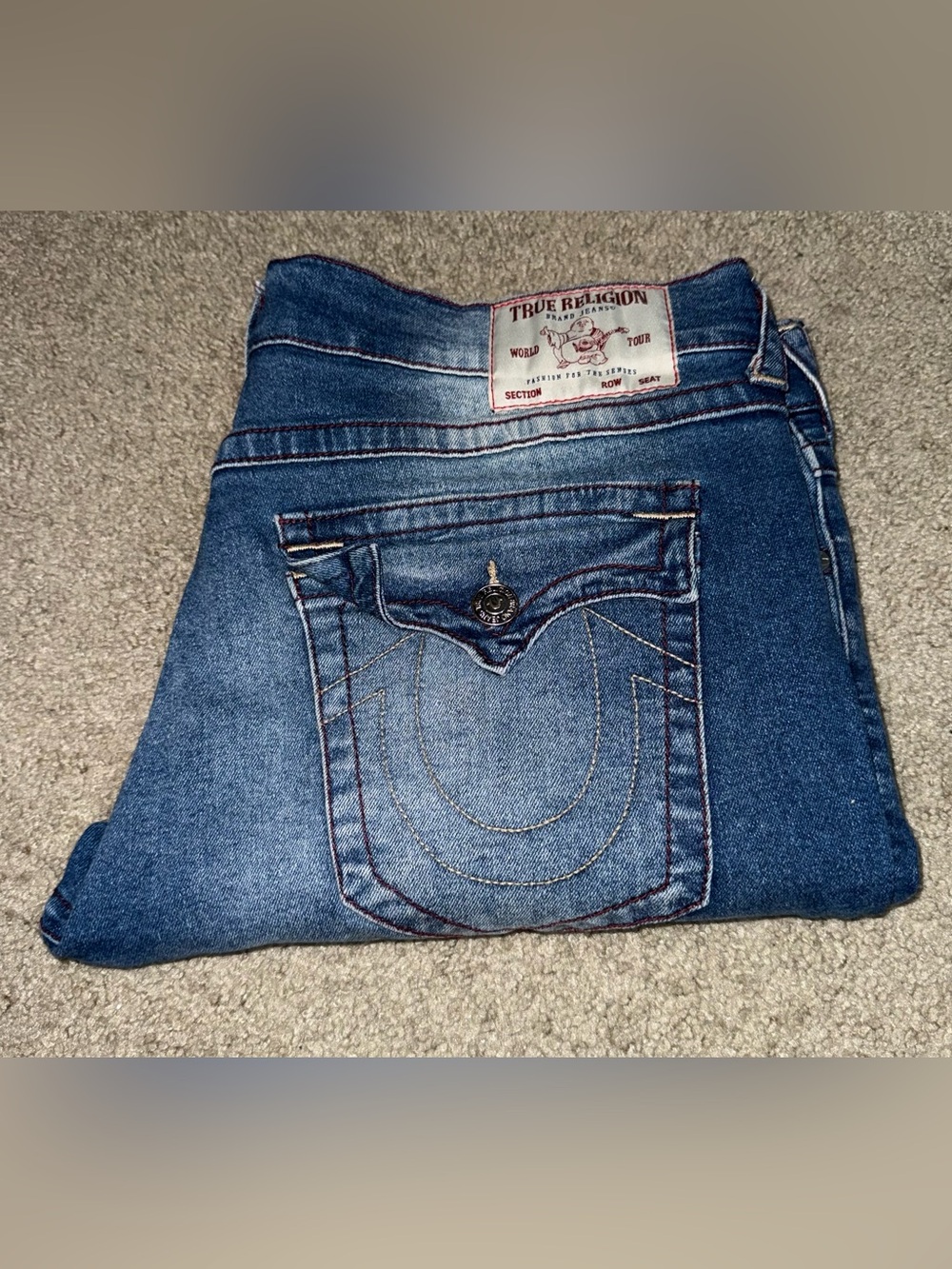 True Religion Geno Relaxed Slim Jeans